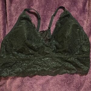 Lace Bralette in Black